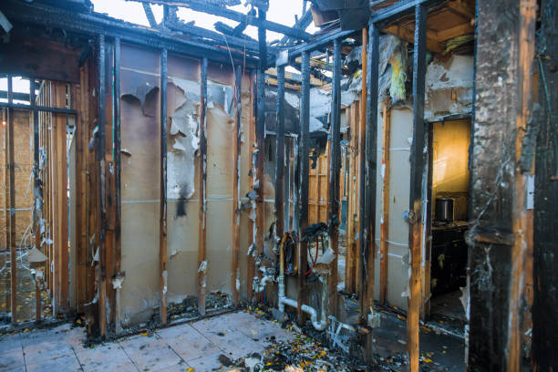 Professional Soot Cleanup technician working in Winchester, TN